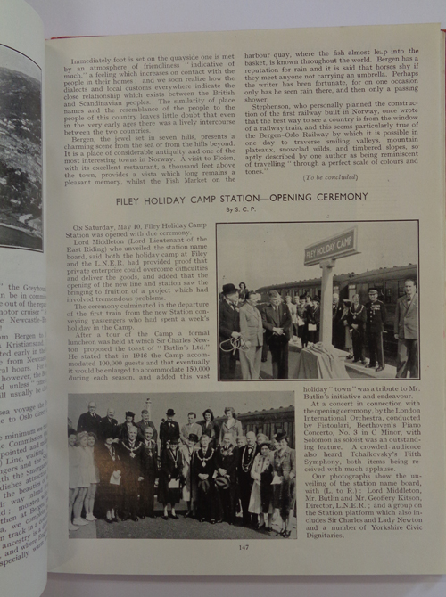 Railway magazine contents