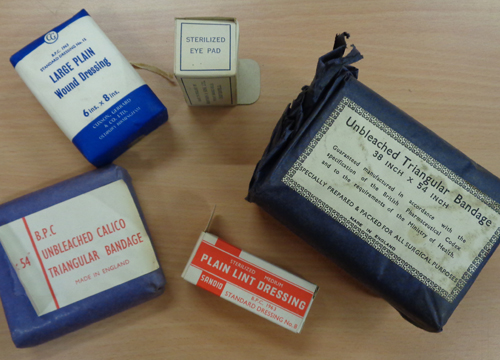 Railway first aid kit contents
