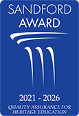The Sanford award logo 2021-2026