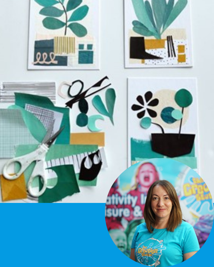 Paper Cutting and Collage (Adult Crafts)